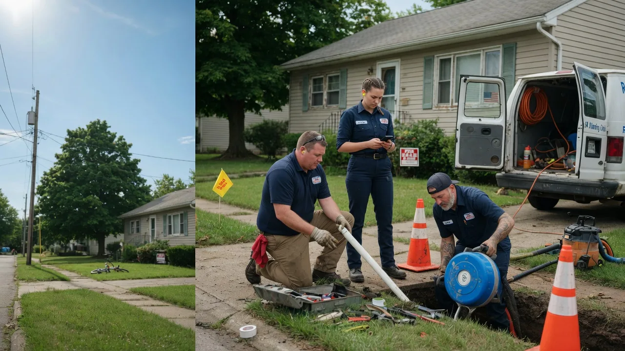 Sewer Line Repair in North Adams, MI near me